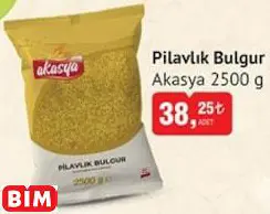 AKASYA  PİLAVLIK BULGUR